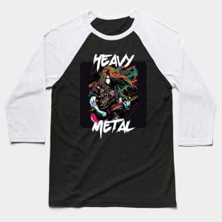 Graffiti Style - Heavy Metal 10 Baseball T-Shirt